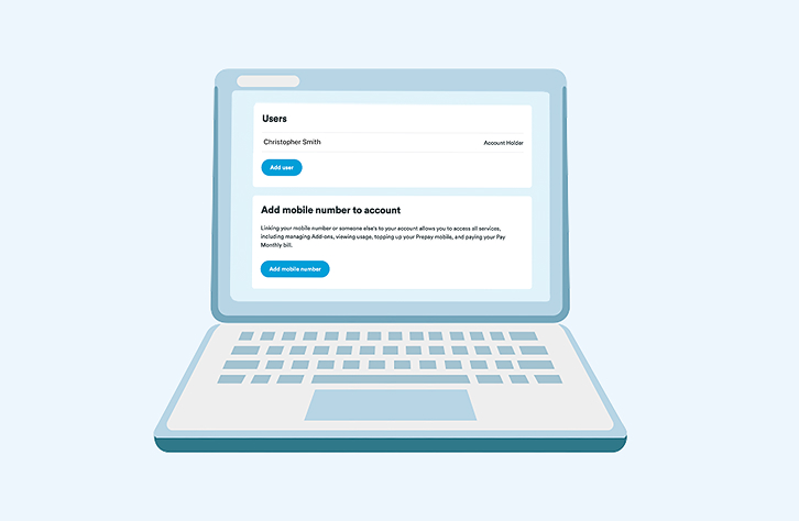 laptop with add number screen 